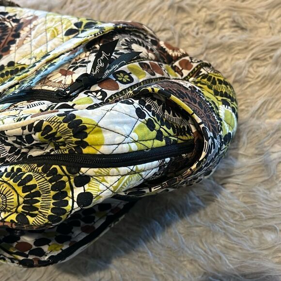 Vera Bradley cotton quilted stroll along circle pattern diaper bag - Picture 4 of 10